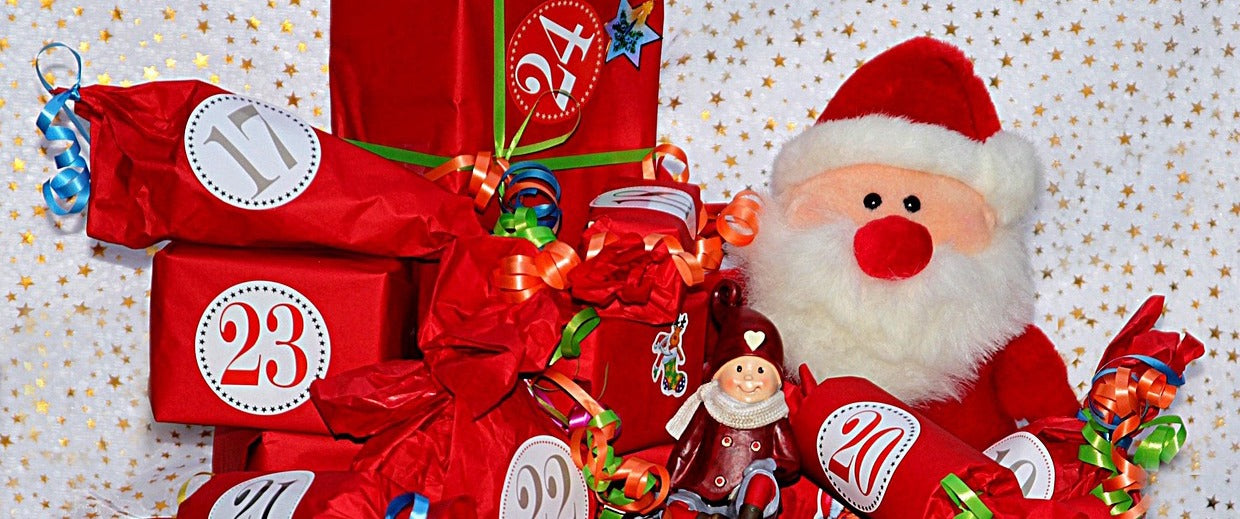 Adventskalender weiße Schokolade