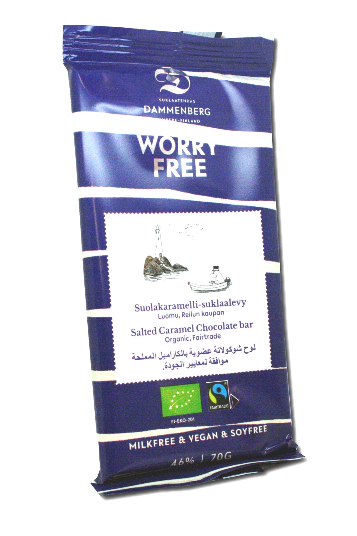 Organic milk alternative - Moomin Salt Caramel 46% (Dammenberg)