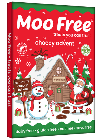 Adventskalender Milchschokolade-Alternative (Moo Free)