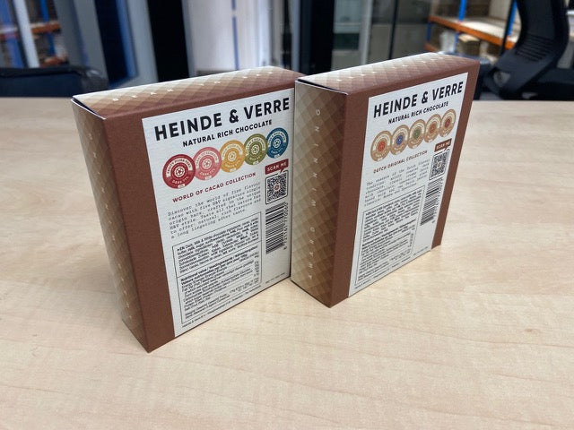 Dutch Original 5 Tafel nussfreie Geschenkbox (Heinde & Verre)