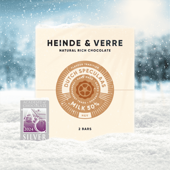 Dutch Original 2 Tafel nussfreie Spekulatius Milchschokolade - 50% (Heinde & Verre) - Schoko Wunderland