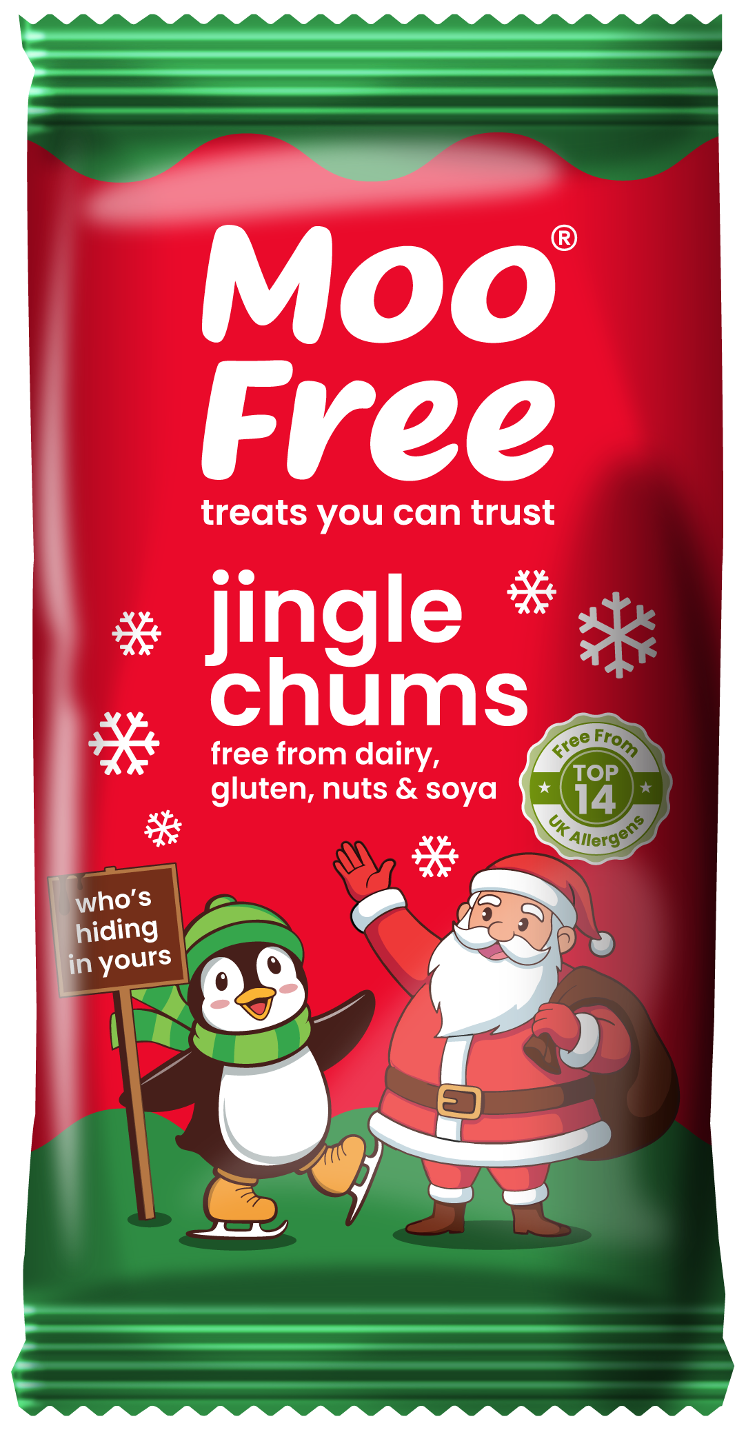 Milchschokolade-Alternative Jingle Chums - Moo Free (15g)