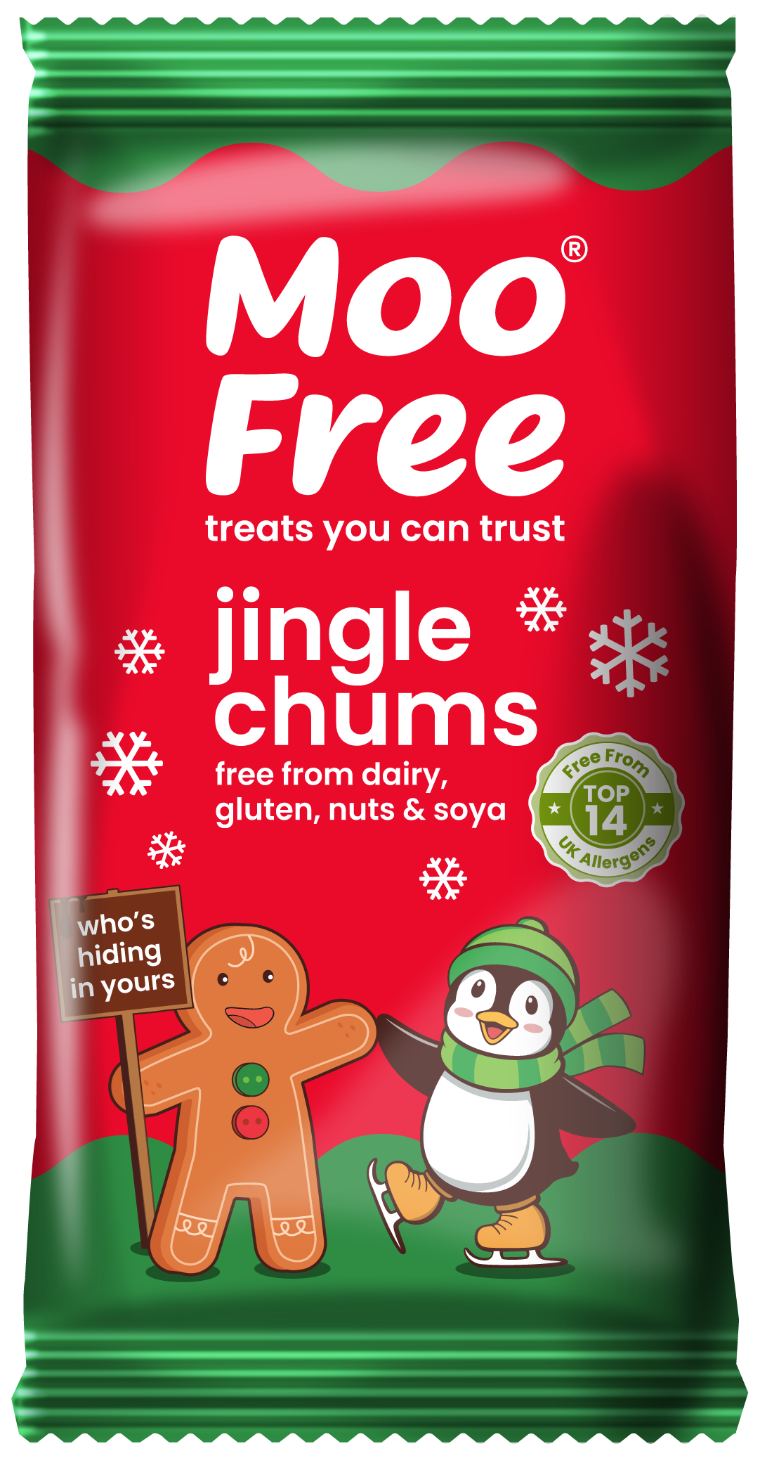 Milchschokolade-Alternative Jingle Chums - Moo Free (15g)