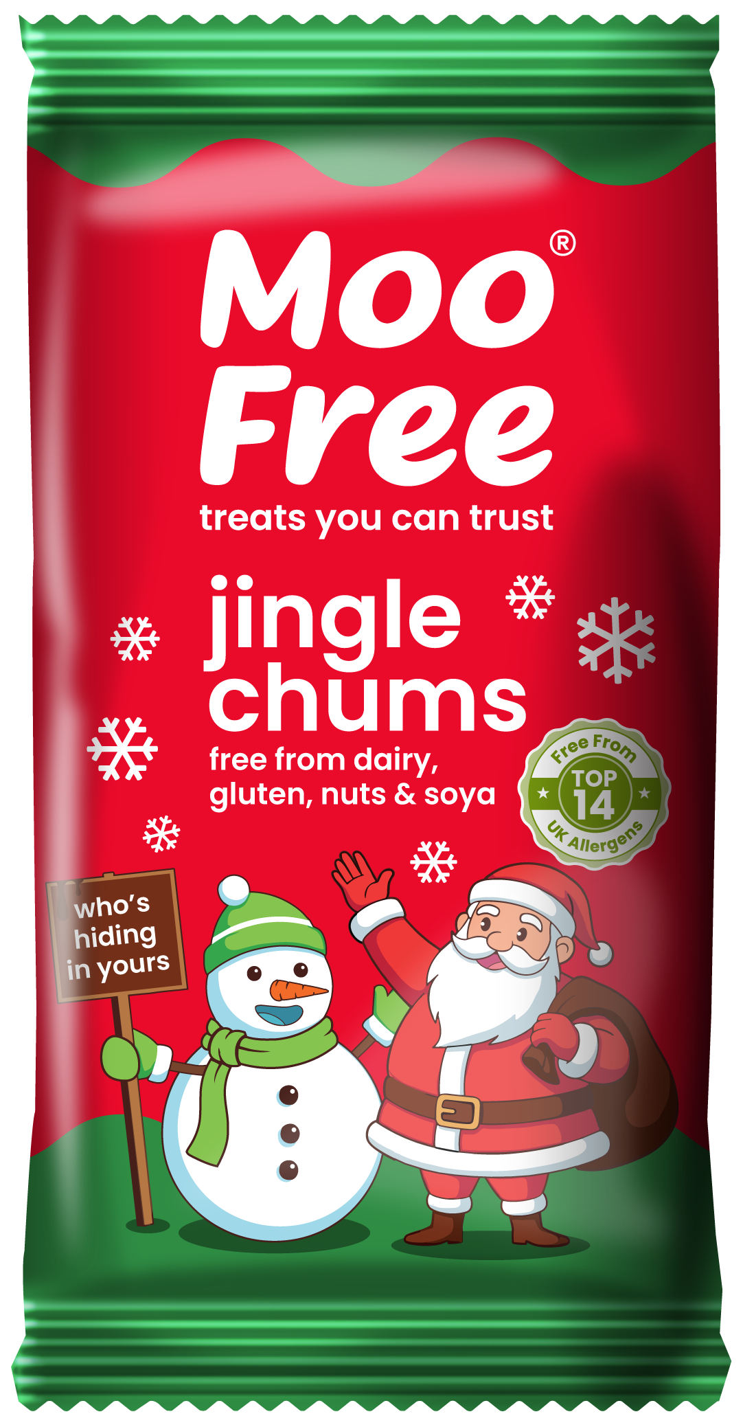 Milchschokolade-Alternative Jingle Chums - Moo Free (15g)