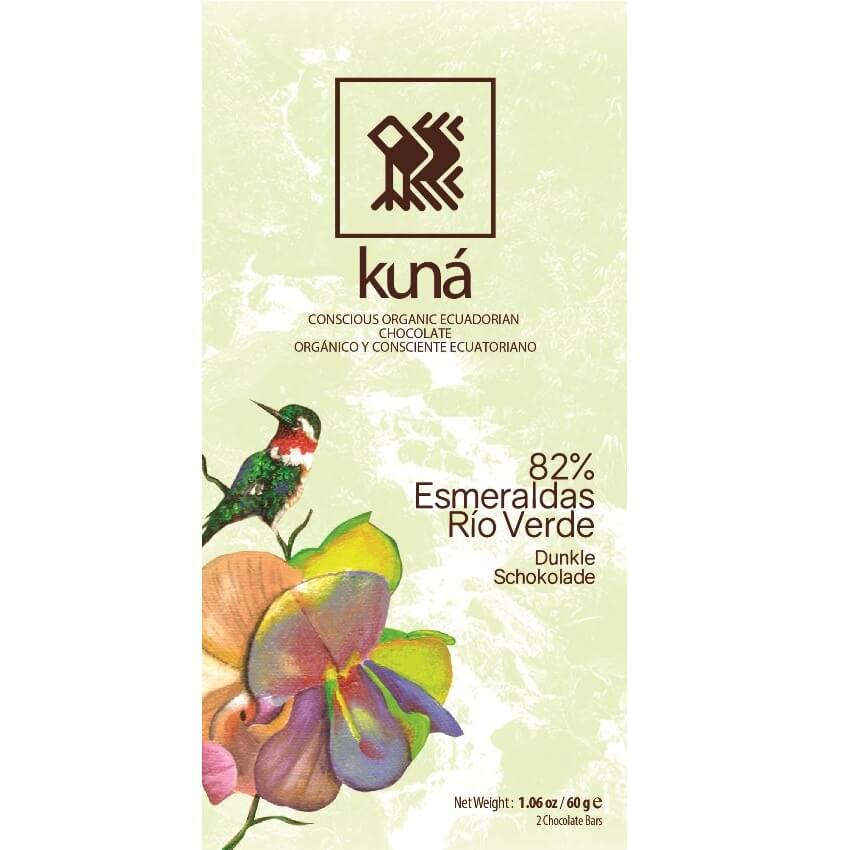 Organic 2 Table Esmeraldas - 82% (Kuná)