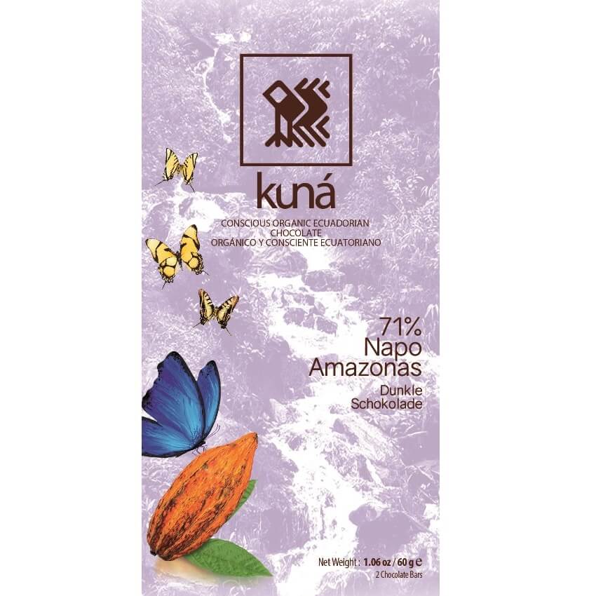 Organic 2 Bar Napo Amazonas - 71% (Kuná)