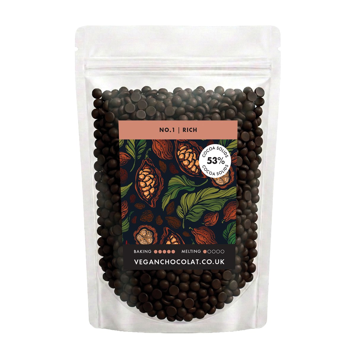 No. 1 RICH (VEGAN CHOCOLAT) – 500g