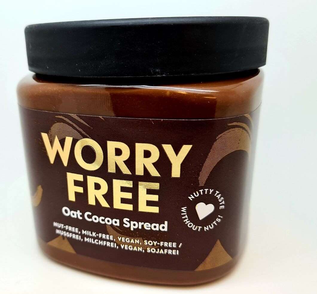 Oat-chocolate spread with hazelnut flavor - nut-free and soy-free (Dammenberg)