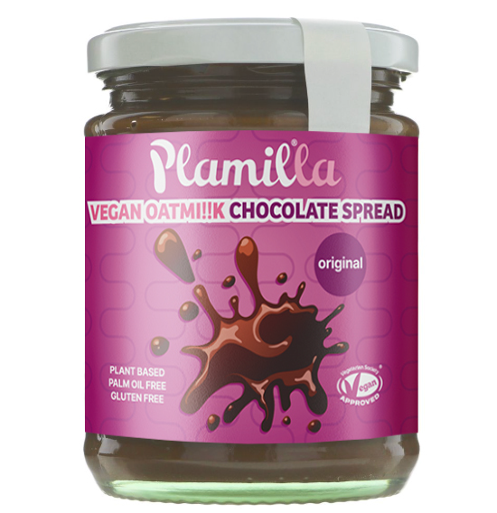 Plamilla Crema spalmabile al gusto di cioccolato e nocciola - senza noci – Plamil