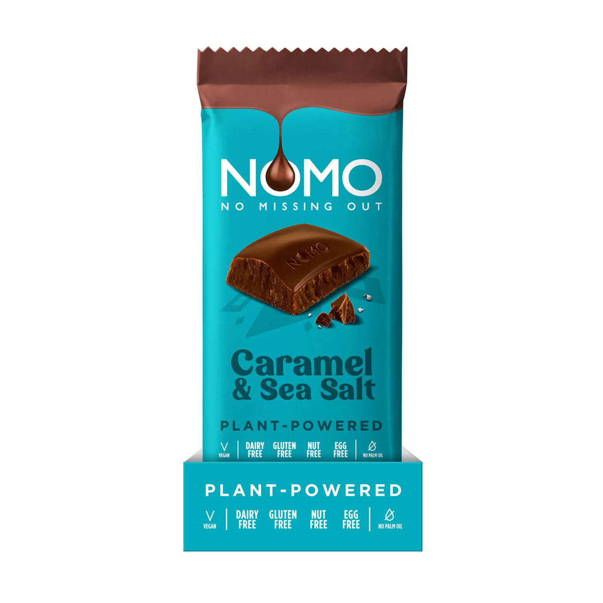 Milchschokolade-Alternative-Schokolade - Karamell-Meersalz (Nomo)