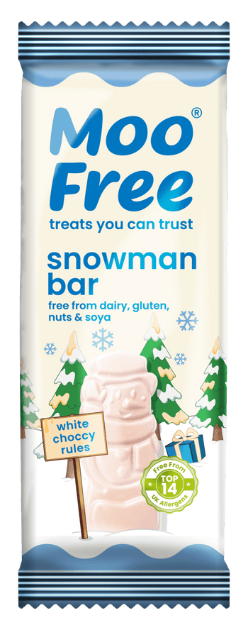 Veganer weißer Schneemann - Moo Free (30g)