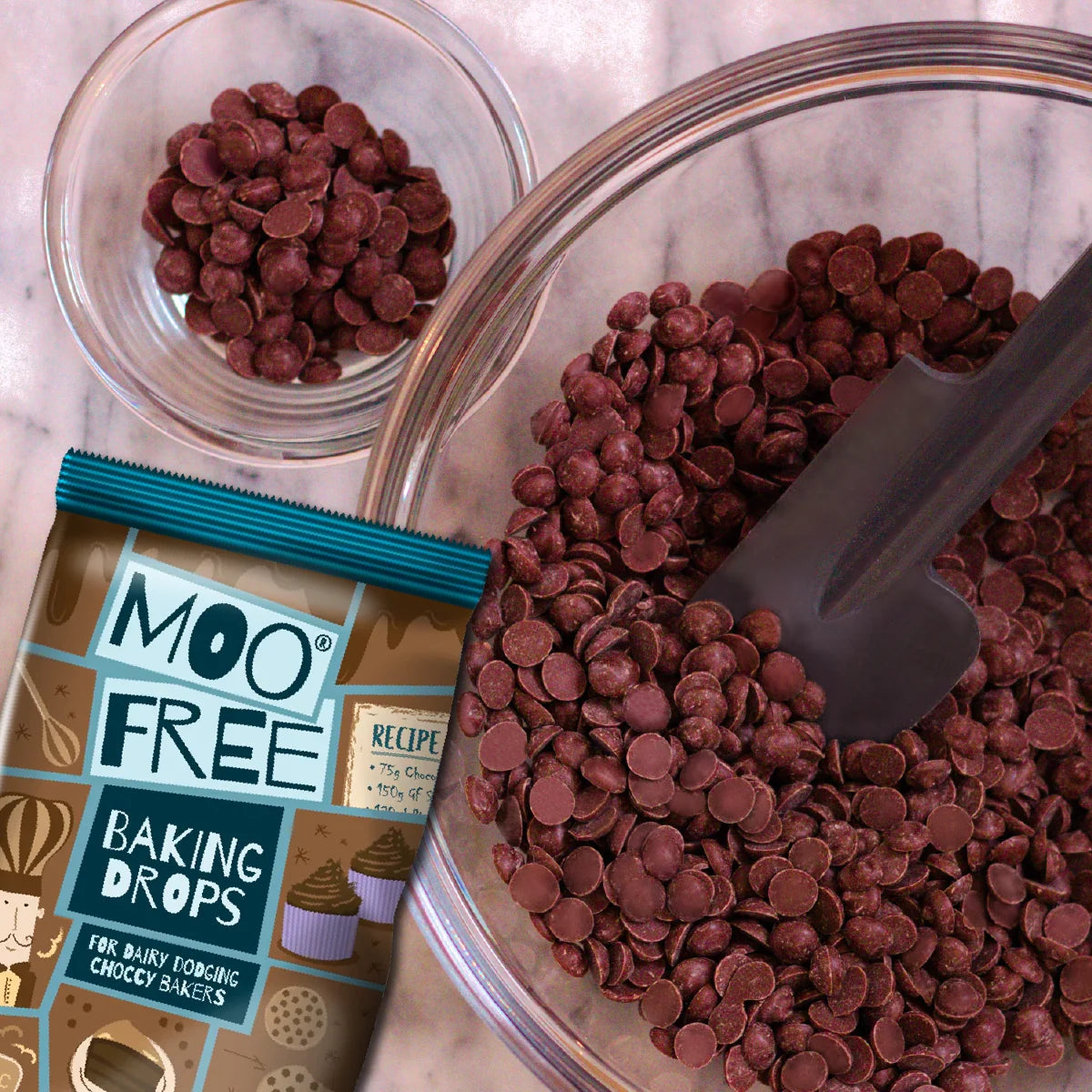 Moo Free Milk Chocolate Alternative Drops (100g)
