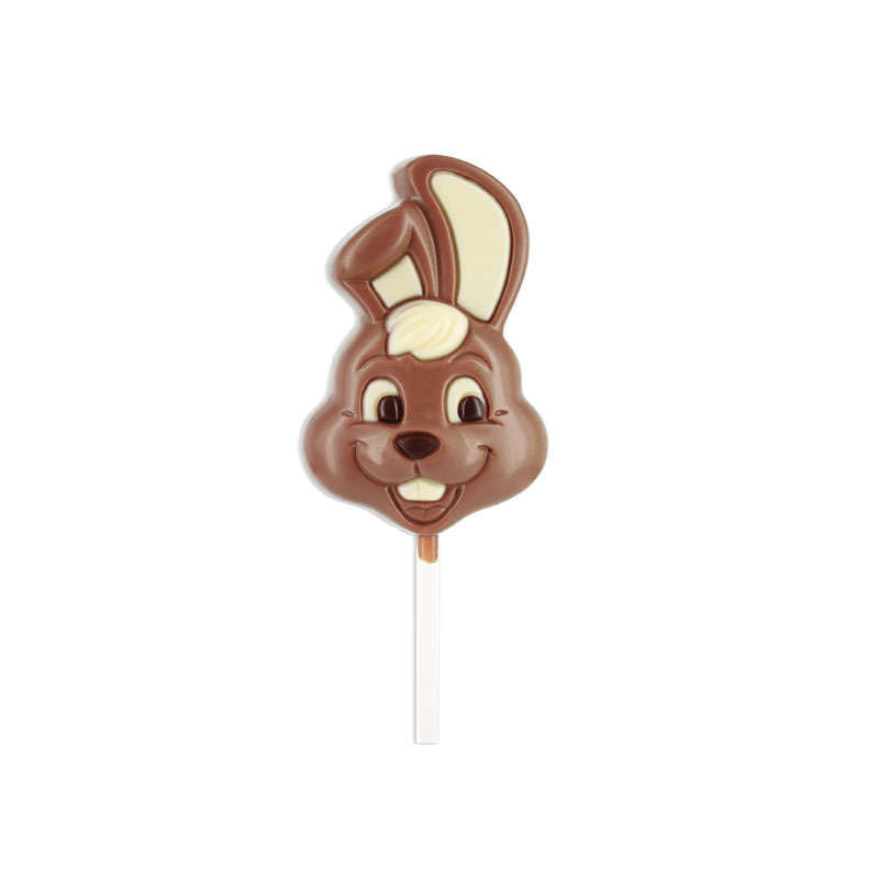 Milk Chocolate Bunny Lollipop – 32% (Belfine)