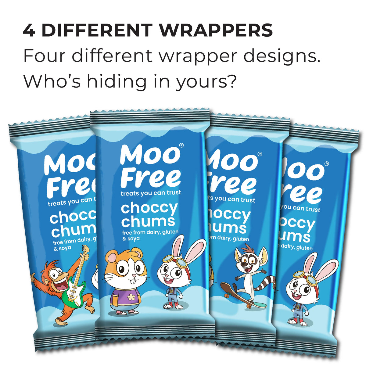 Milchschokolade-Alternative Choccy Chum - Moo Free (20g)