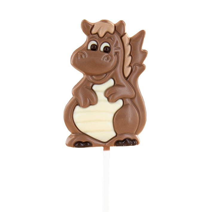 Milk Chocolate Dragon Lollipop – 32% (Belfine)