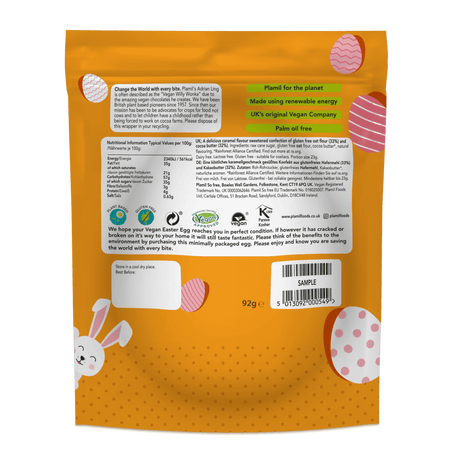 Easter Egg Caramel - So free (Plamil)