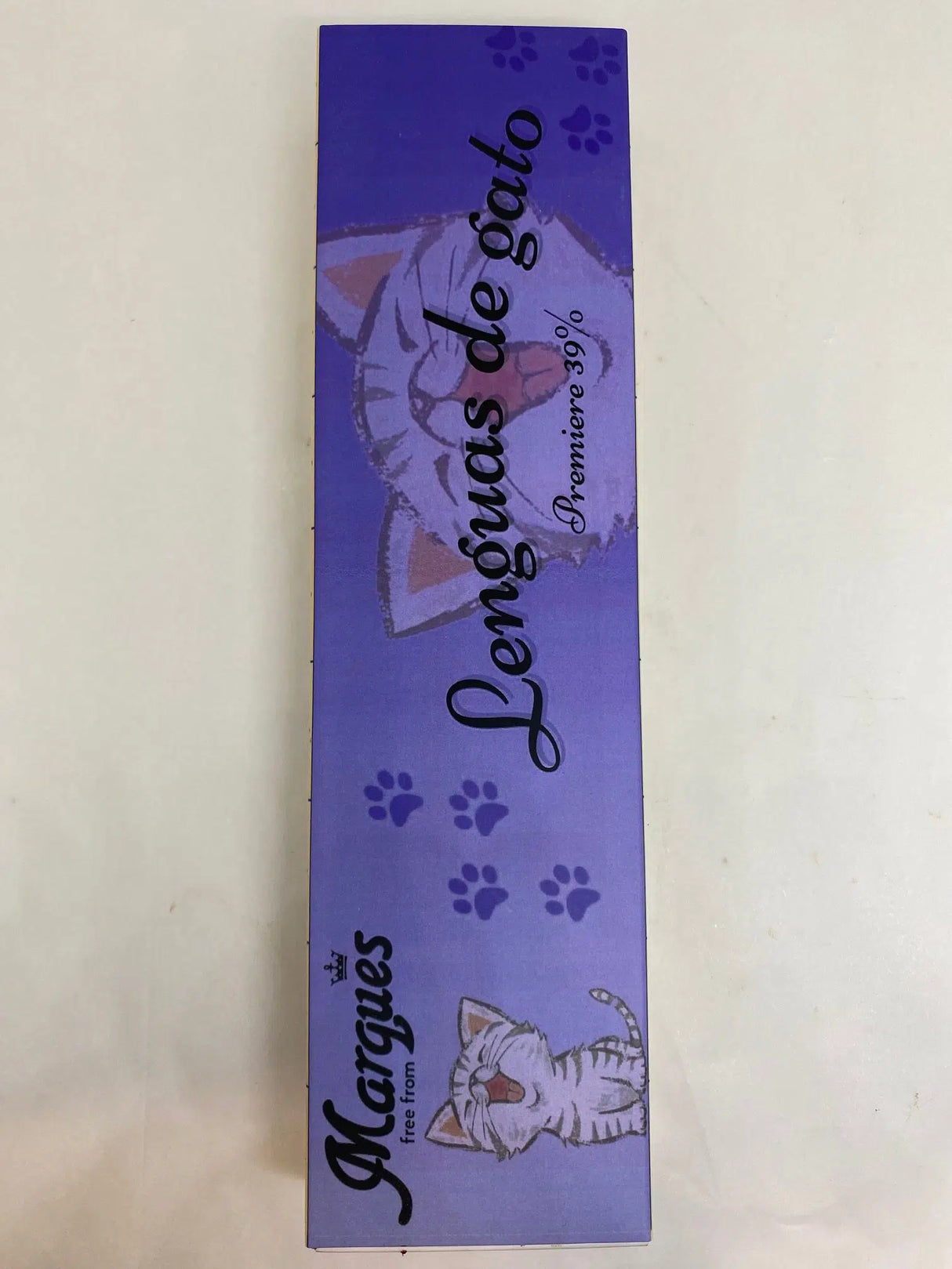 Katzenzungen - Nussfreie vegane Milchalternative-Schokolade Premiere - 47% (Marques)