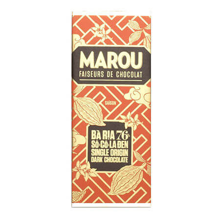 Small bar of dark chocolate Ba Ria - 76% (Marou)