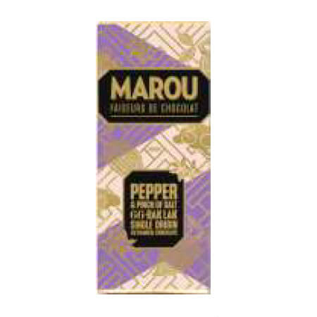 Small bar of pepper and salt Dak Lak - 66% (Marou)