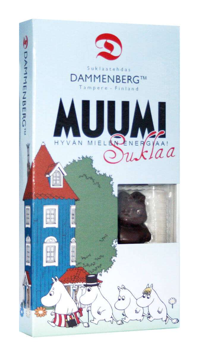8 Schokoladenfiguren - Muumi 43% (Dammenberg)