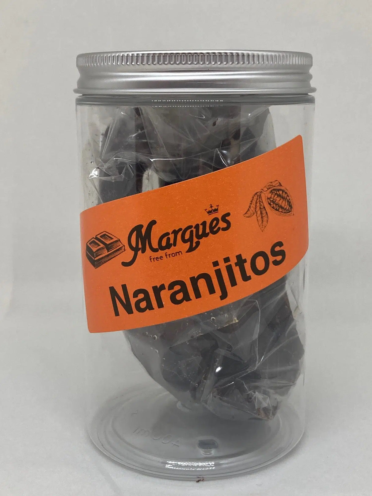 Naranjitos - Kandierte Orangenschalen umhüllt von Zartbitter-Schokolade Etoile - 60% (Marques)