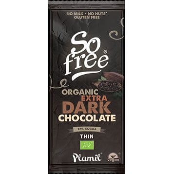 Organic Extra Dark Chocolate “So free” Fair Trade – Plamil