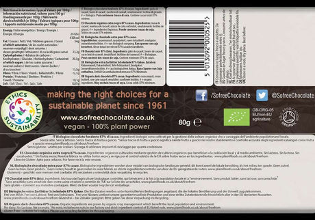 Bio Extra Dunkle Schokolade – Plamil