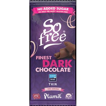 Fine dark chocolate xylitol without added sugar - So free Fair-Trade – Plamil