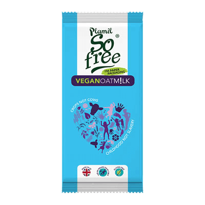 Milchschokolade-Alternative mit Hafer - So free (Plamil)