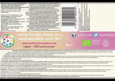 White chocolate alternative - So free (Plamil)