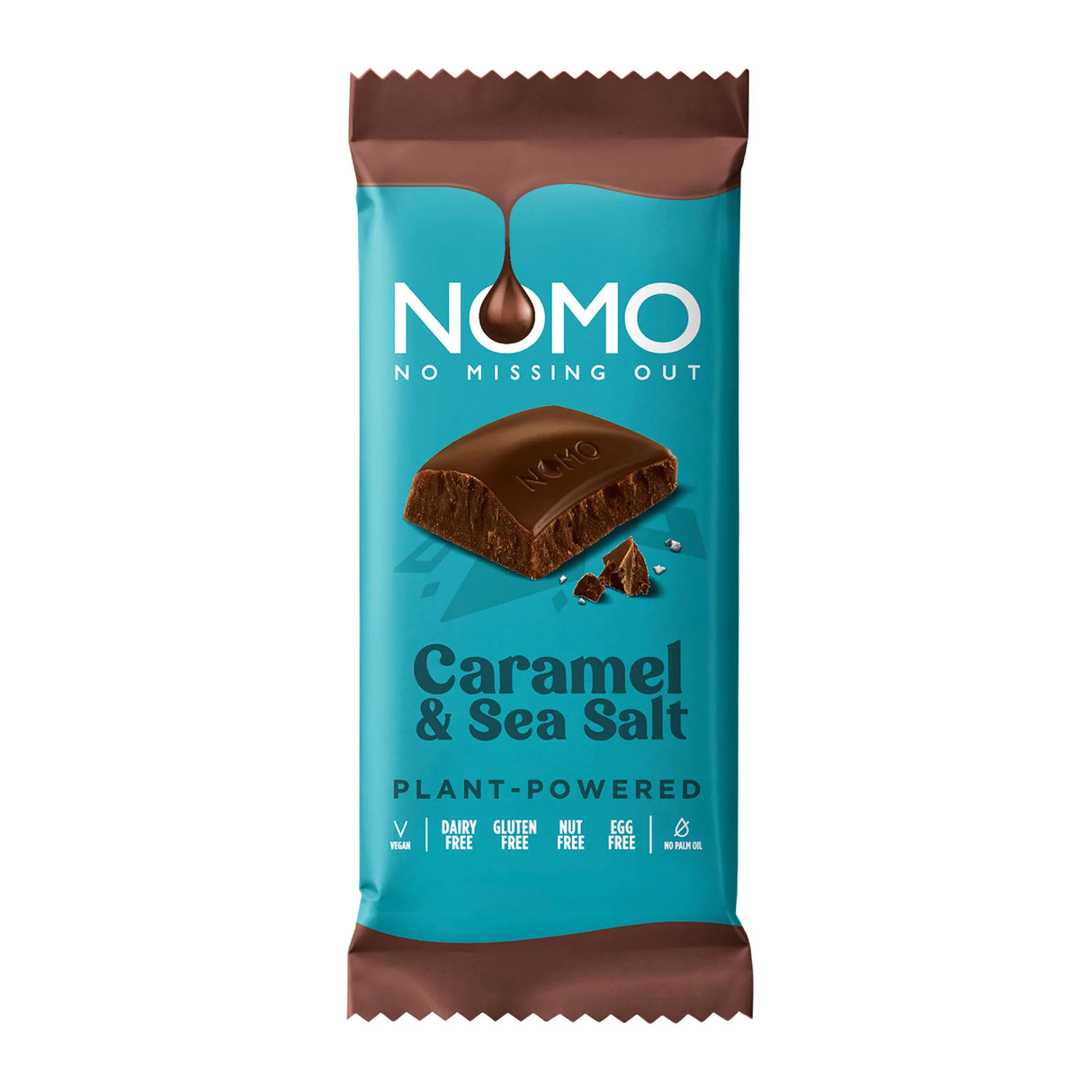 Milchschokolade-Alternative-Schokolade - Karamell-Meersalz (Nomo)