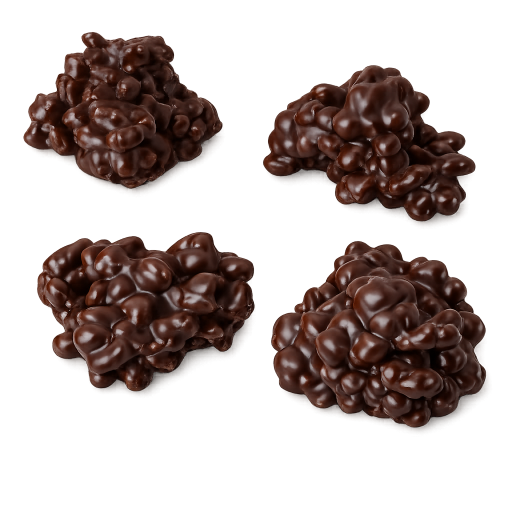 Magnos - Nussfreie vegane Schoko‑Crisp‑Pralinen (Marques) – 150 g