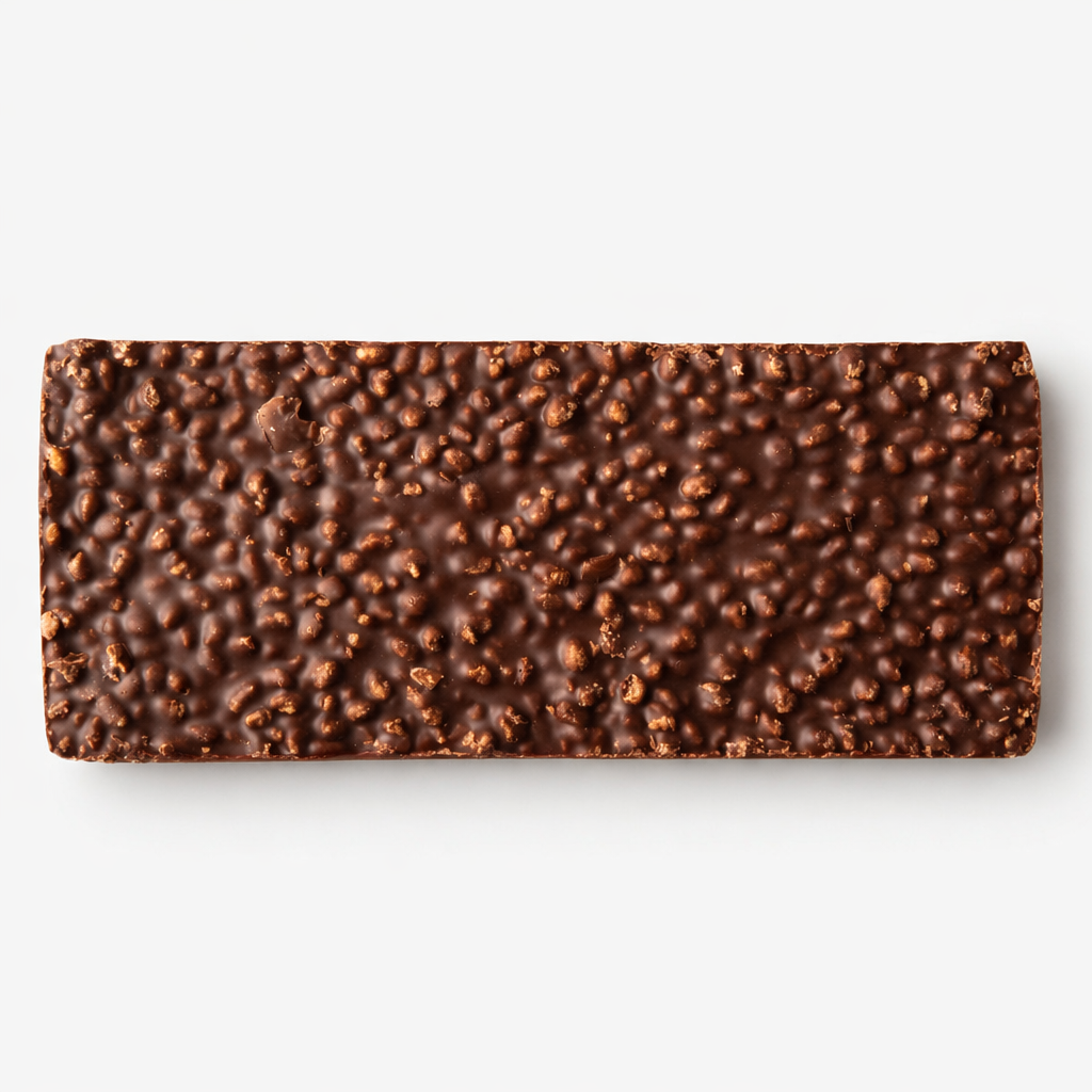XXL Crunchige nussfreie vegane Milchalternative-Schokolade Turron - 62% (Marques)