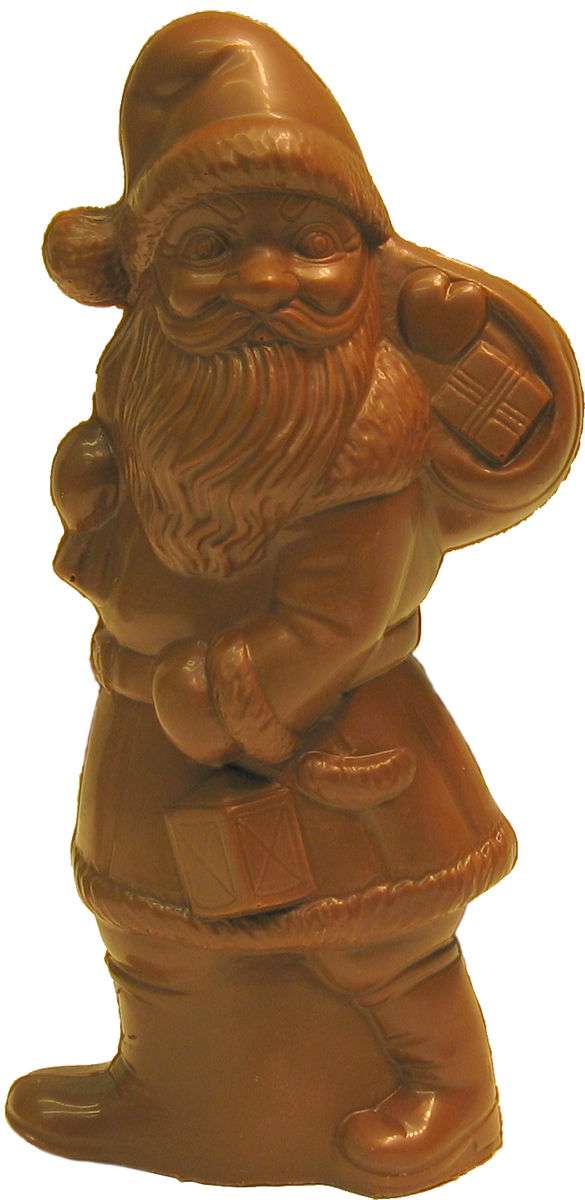 Bio 120g Ohne zugesetzten Zucker, nussfreier u sojafreier Weihnachtsmann - 48% (Dammenberg)