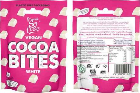 So Free Smooth Rice Confectionery - White Chocolate (Plamil)