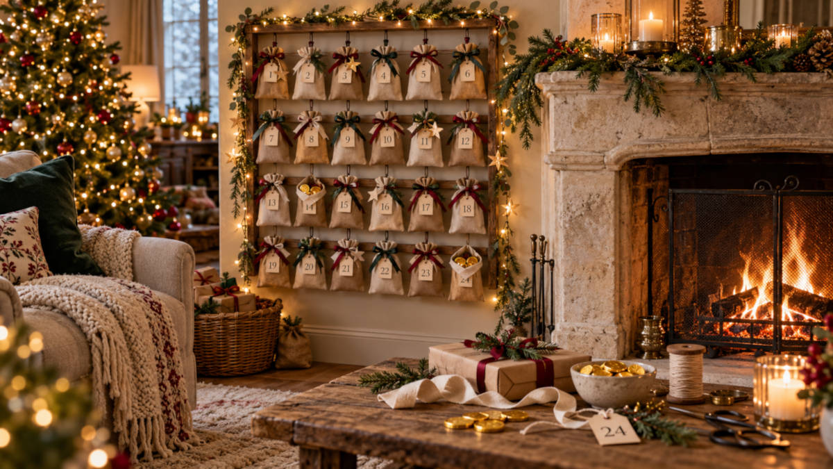 Adventskalender ohne Nüsse selbst befüllen: vegane Ideen für kleines Geld