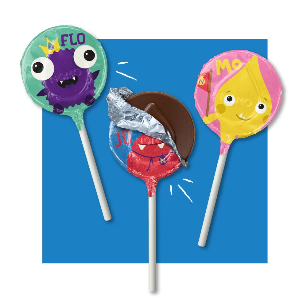 30% Rabatt auf Nomo Schoko-Lollies