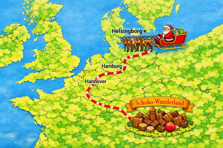 Santa war blitzschnell! 🎅 Dammenberg ist schon in Helsingborg (Schweden)
