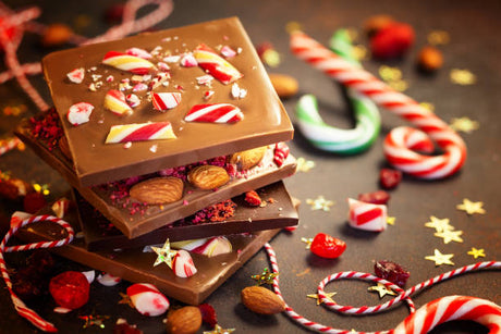 low shugar christmas chocolate
