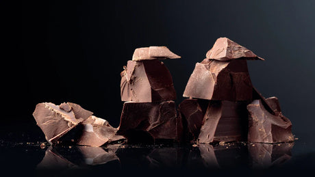 Zuckerarme Schokolade