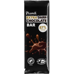 Kleintafel extra dunkle Schokolade 87% - Plamil - Schoko Wunderland