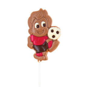 Milchschokolade Football Player-Lolly – 32% (Belfine) - Schoko Wunderland