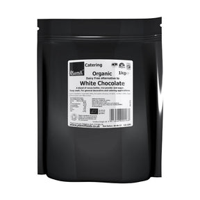 1kg weiße Schoko-Drops aus Schokolade (Plamil) - Schoko Wunderland