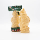 Bio 120g Handgefertigter nussfreier u sojafreier weißer Weihnachtsmann (Dammenberg)