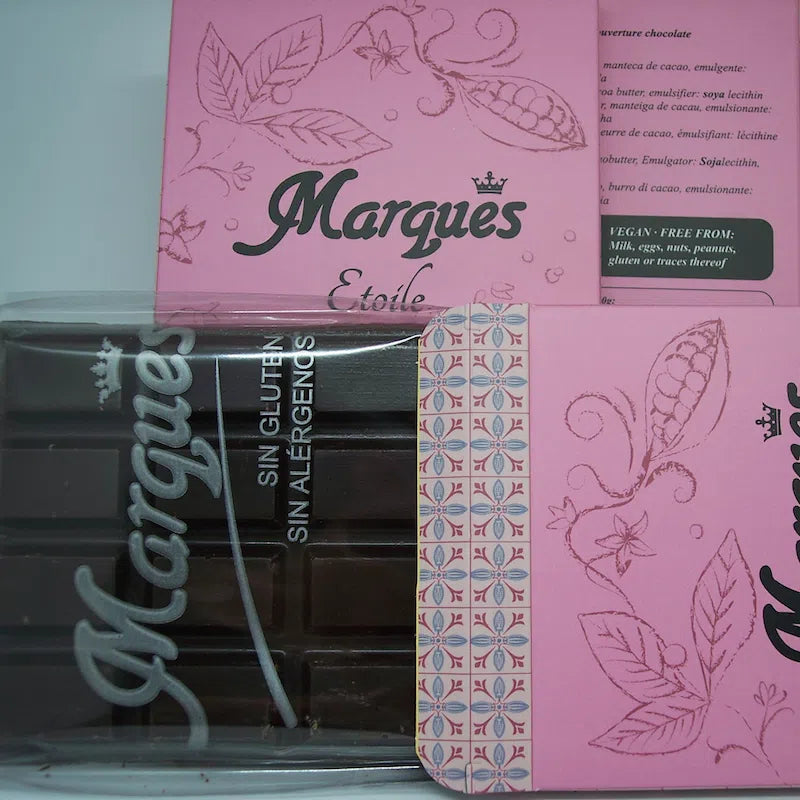 Nut-free vegan dark milk-alternative chocolate Etoile - 63% (Marques)