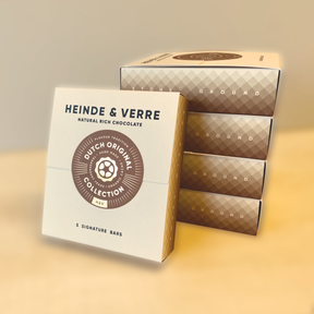 Dutch Original 5 Tafel nussfreie Geschenkbox (Heinde & Verre) - Schoko Wunderland