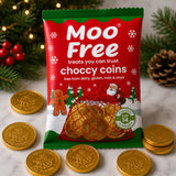 Milchschokolade-Alternative Goldtaler- Moo Free (49g)
