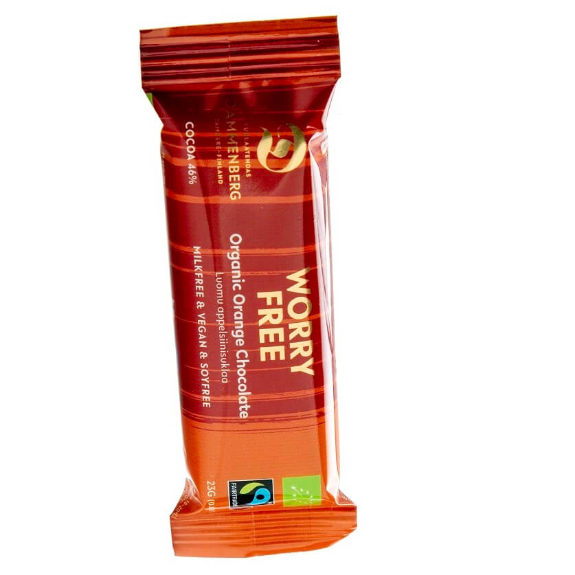 Bio Milchalternative-Snack Orange - Worry free 46% (Dammenberg)