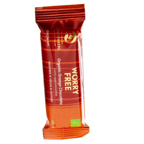 Bio Milchalternative-Snack Orange - Worry free 46% (Dammenberg) - Schoko Wunderland