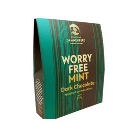 Bio Dunkle Schokoladentaler Minze- Worry free 56% (Dammenberg) - Schoko Wunderland